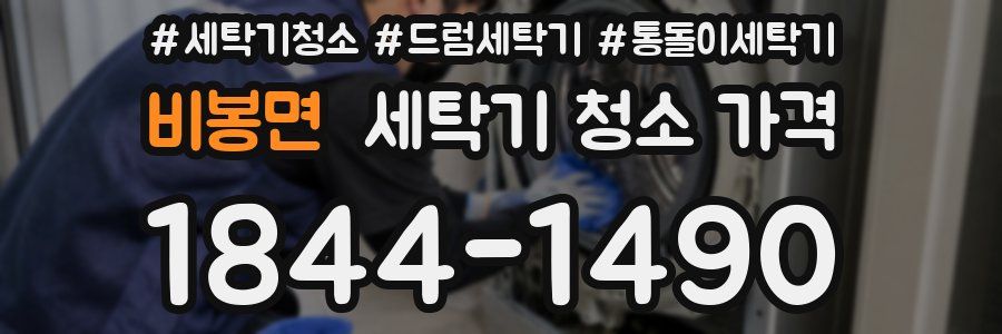 비봉면 세탁기 청소 가격