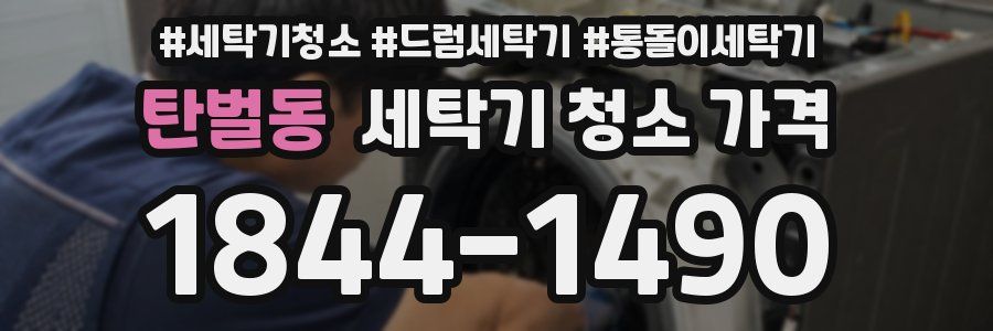 탄벌동 세탁기 청소 가격