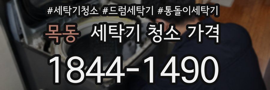 목동 세탁기 청소 가격