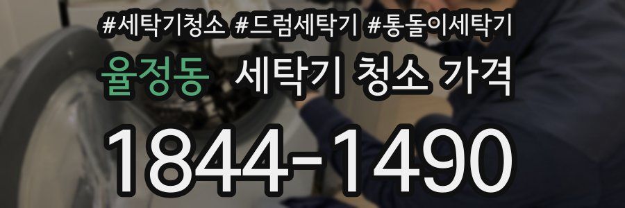 율정동 세탁기 청소 가격