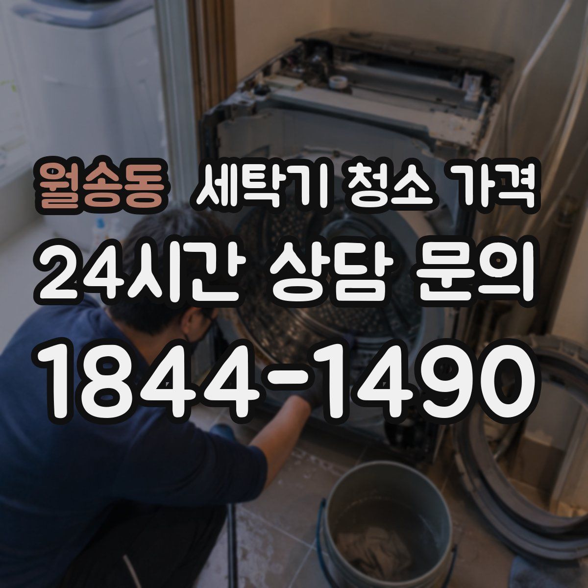 월송동 세탁기 청소 가격