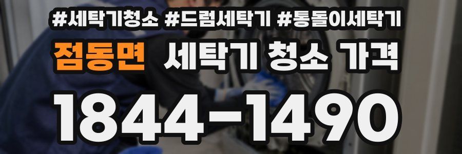 점동면 세탁기 청소 가격