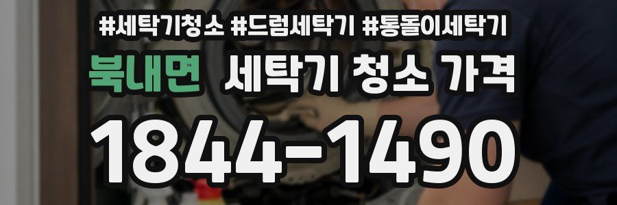 북내면 세탁기 청소 가격