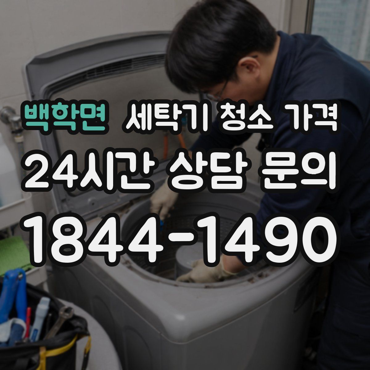 백학면 세탁기 청소 가격