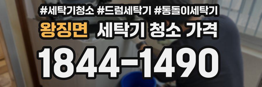 왕징면 세탁기 청소 가격