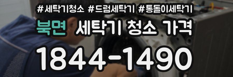 북면 세탁기 청소 가격
