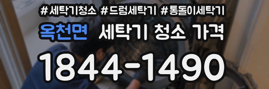 옥천면 세탁기 청소 가격
