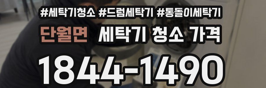 단월면 세탁기 청소 가격