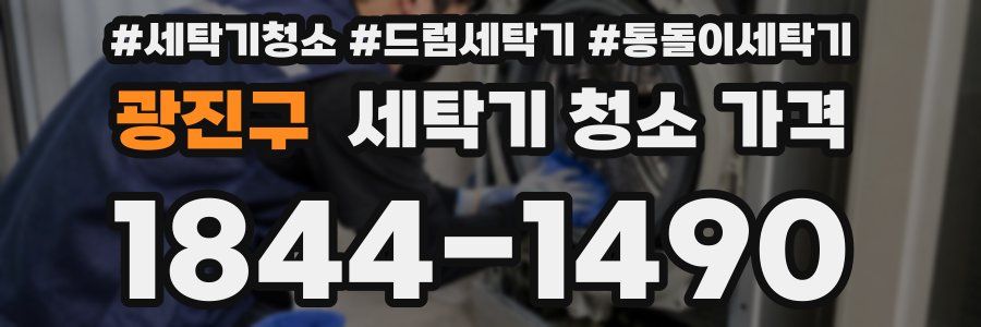 광진구 세탁기 청소 가격