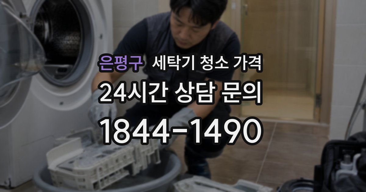 은평구 세탁기 청소 가격