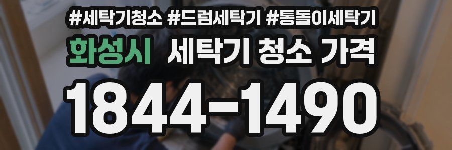 화성시 세탁기 청소 가격