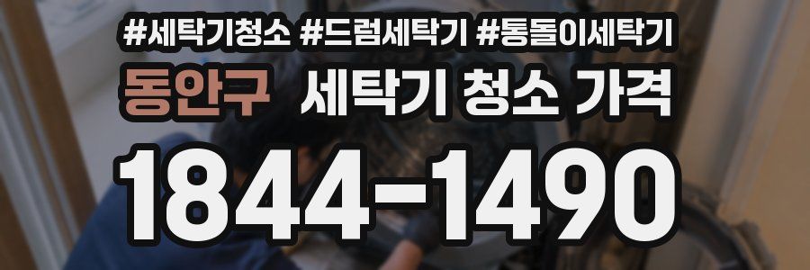 동안구 세탁기 청소 가격