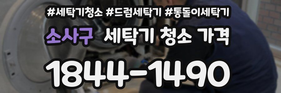 소사구 세탁기 청소 가격