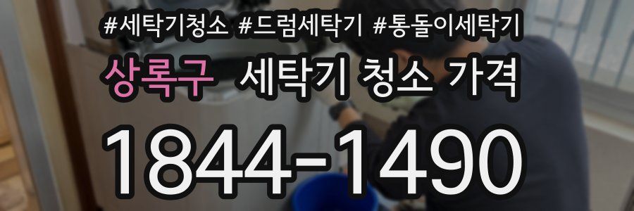 상록구 세탁기 청소 가격