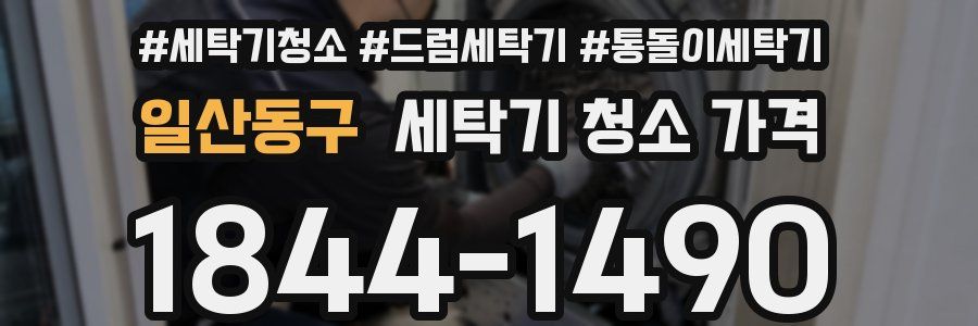 일산동구 세탁기 청소 가격