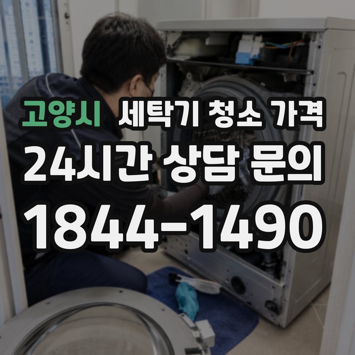 고양시 세탁기 청소 가격