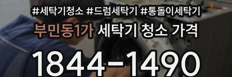부민동1가 세탁기 청소 가격
