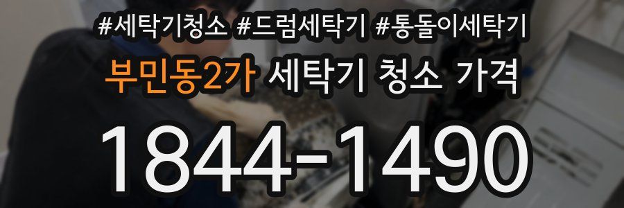 부민동2가 세탁기 청소 가격