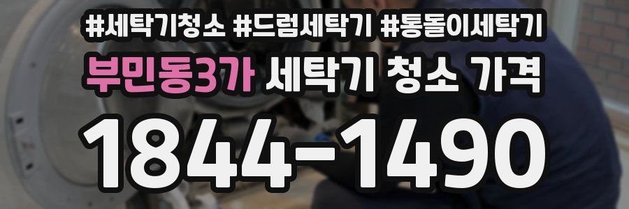 부민동3가 세탁기 청소 가격