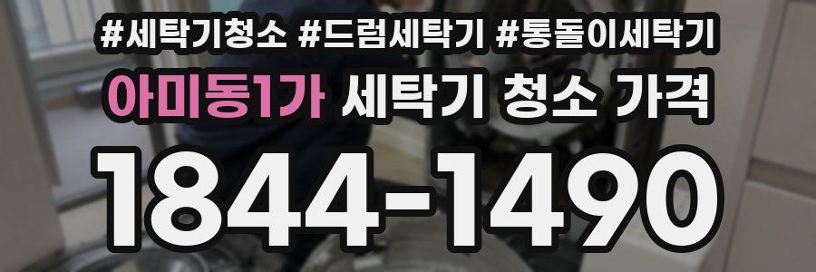 아미동1가 세탁기 청소 가격