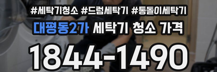 대평동2가 세탁기 청소 가격