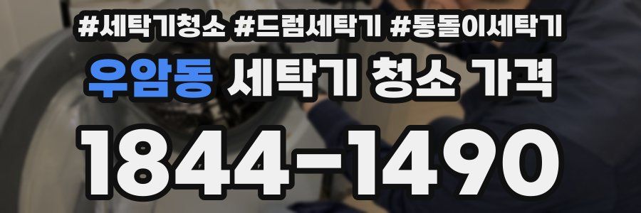 우암동 세탁기 청소 가격