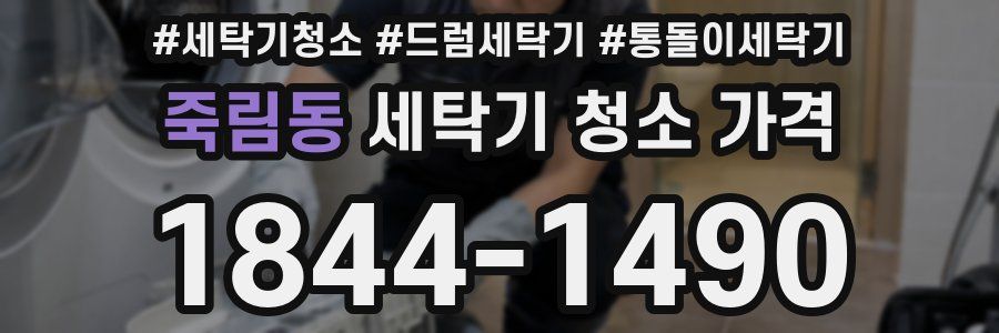 죽림동 세탁기 청소 가격