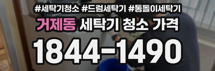 거제동 세탁기 청소 가격