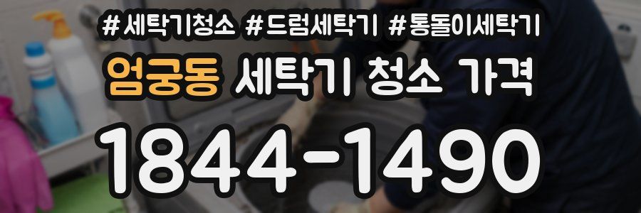 엄궁동 세탁기 청소 가격