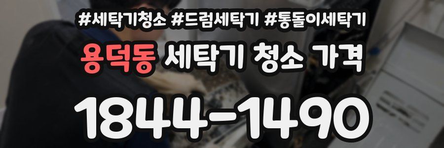 용덕동 세탁기 청소 가격