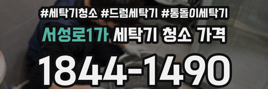 서성로1가 세탁기 청소 가격
