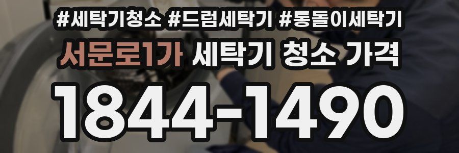 서문로1가 세탁기 청소 가격