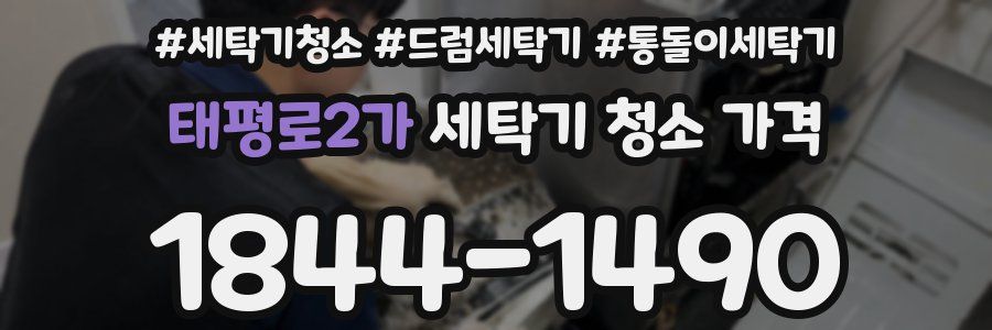 태평로2가 세탁기 청소 가격