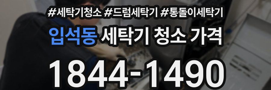 입석동 세탁기 청소 가격