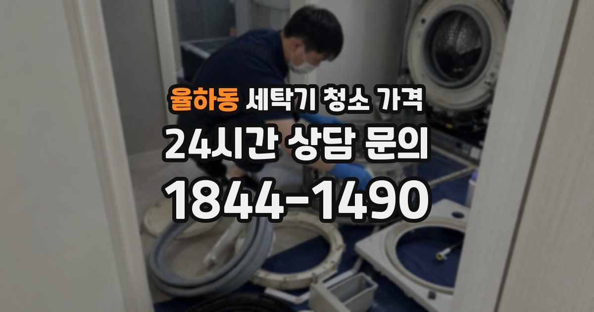 율하동 세탁기 청소 가격