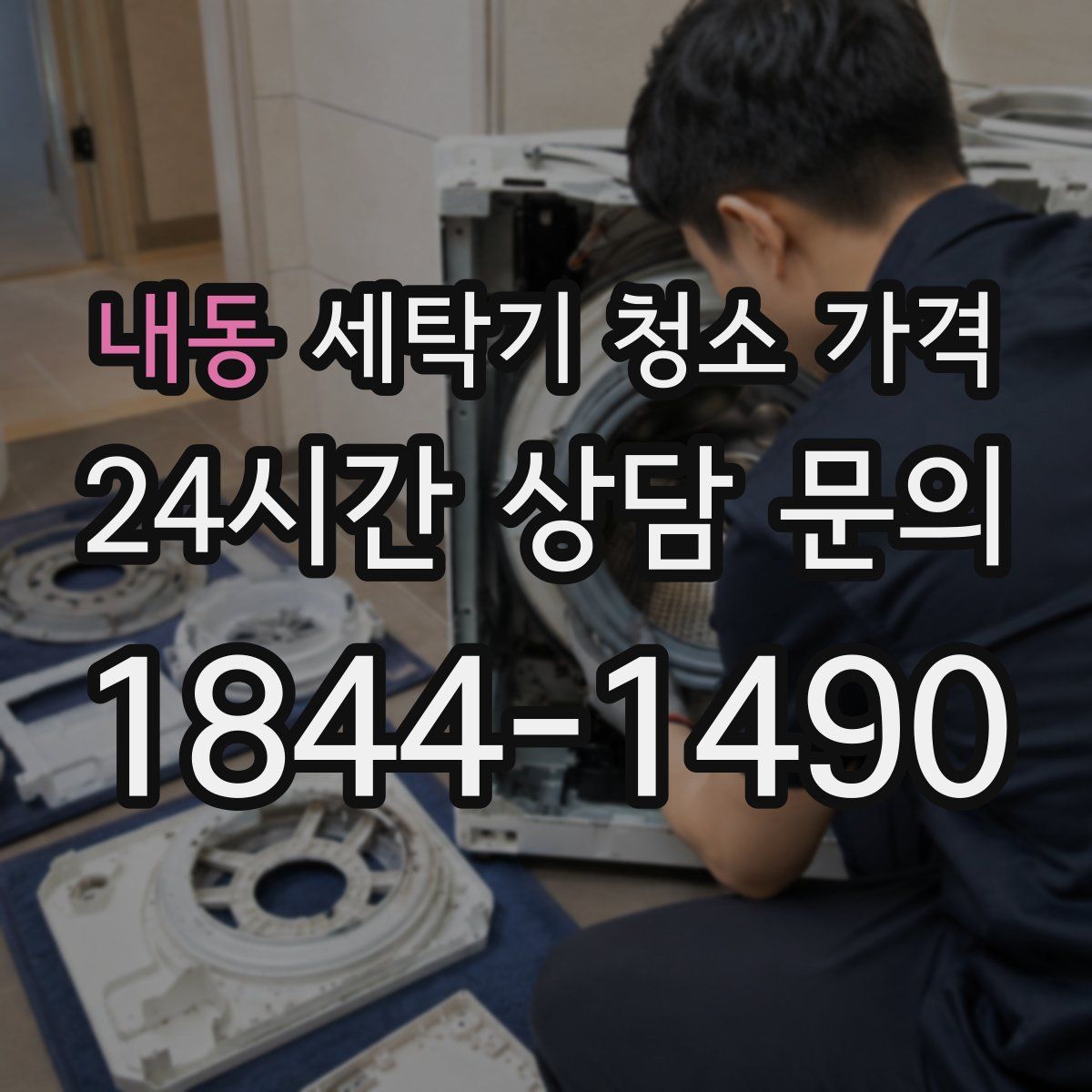 내동 세탁기 청소 가격