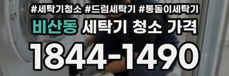비산동 세탁기 청소 가격