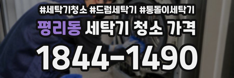 평리동 세탁기 청소 가격
