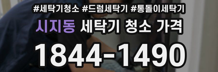 시지동 세탁기 청소 가격
