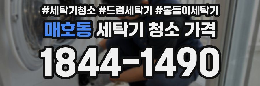 매호동 세탁기 청소 가격