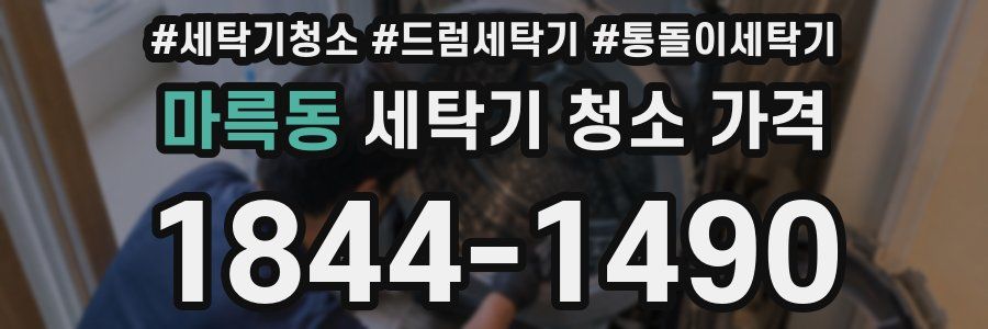 마륵동 세탁기 청소 가격