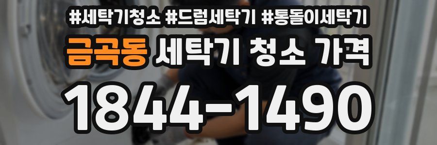금곡동 세탁기 청소 가격