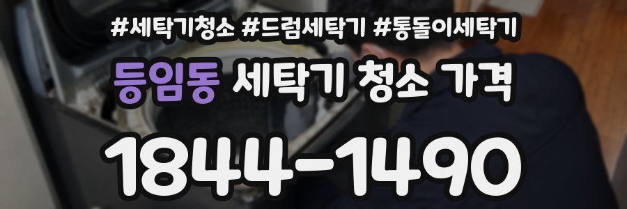 등임동 세탁기 청소 가격