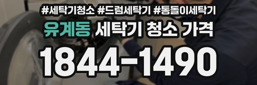 유계동 세탁기 청소 가격