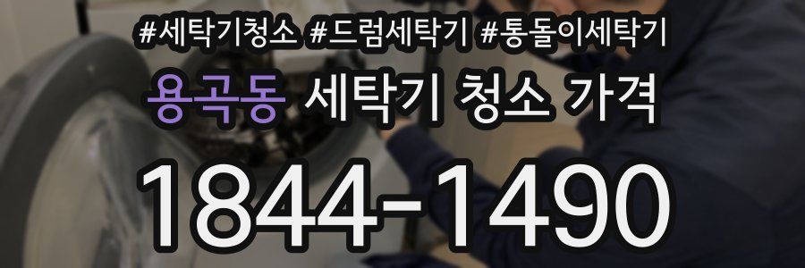 용곡동 세탁기 청소 가격