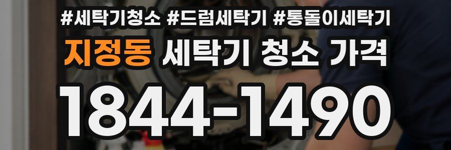 지정동 세탁기 청소 가격
