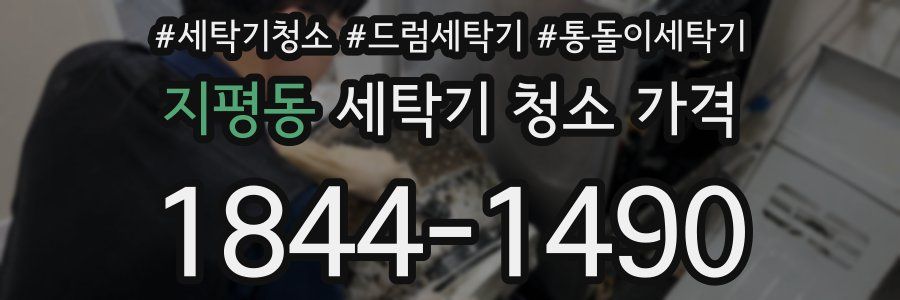 지평동 세탁기 청소 가격