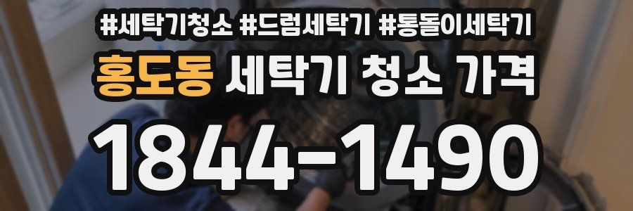 홍도동 세탁기 청소 가격