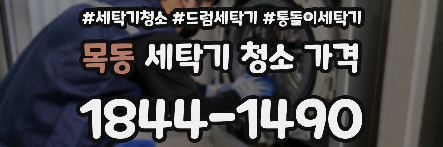 목동 세탁기 청소 가격