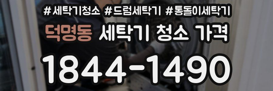 덕명동 세탁기 청소 가격